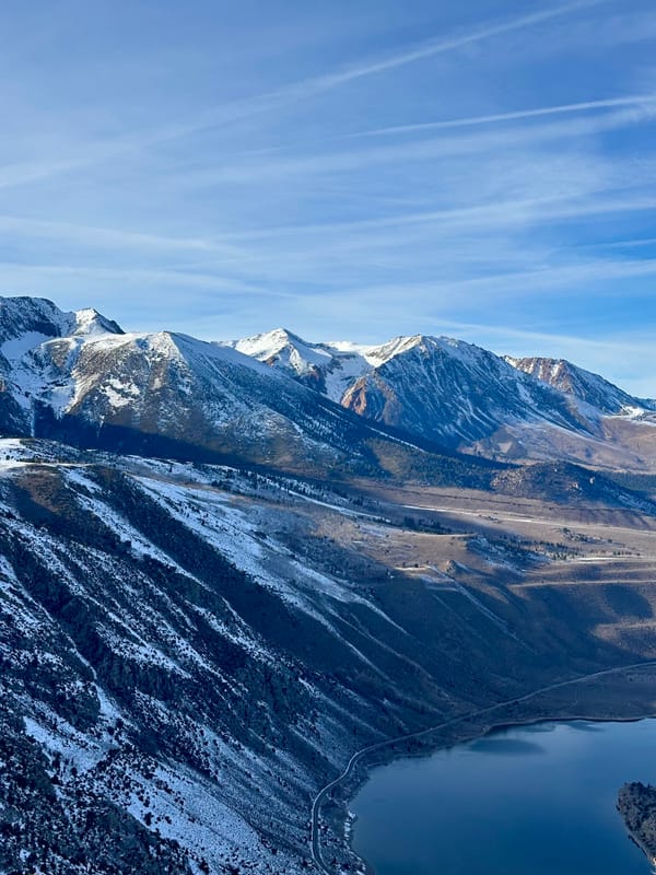 Slow Starts and Musings in the Eastern Sierra